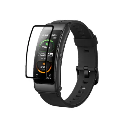 3D ukrivljen zaščitni zaslon za Huawei Band B6 - 2 pakiranja