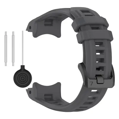 Silikonski pašček za uro Garmin Instinct E (40 mm) - grafitno siv