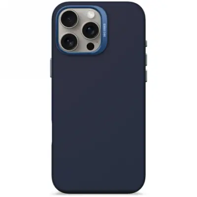 ETUI DECODED ANTIMICROBIAL SILICONE BACKCOVER Z MAGSAFE DO IPHONE 16 PRO MAX - GRANATOWE
