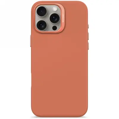 ETUI DECODED ANTIMICROBIAL SILICONE BACKCOVER Z MAGSAFE DO IPHONE 16 PRO MAX - POMARAŃCZOWE