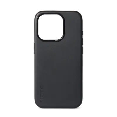 DEKODIRAN USNJEN OVITEK Z ZA MAGSAFE ZA IPHONE 15 PRO MAX - ČRN