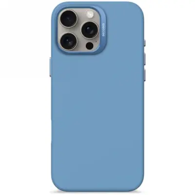 ETUI DECODED ANTIMICROBIAL SILICONE BACKCOVER Z MAGSAFE DO IPHONE 16 PRO MAX - NIEBIESKIE