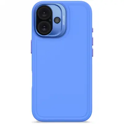 ETUI DECODED ANTIMICROBIAL SILICONE STACKS BACKCOVER Z MAGSAFE DO IPHONE 16 - NIEBIESKIE