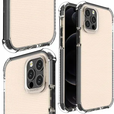 OVITEK ZA OHIŠJE SPRING ARMOR ZA IPHONE 12 PRO BLACK