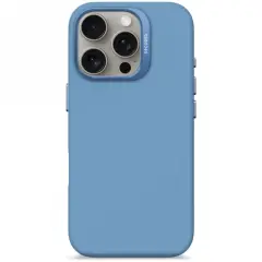 ETUI DECODED ANTIMICROBIAL SILICONE BACKCOVER Z MAGSAFE DO IPHONE 16 PRO - NIEBIESKIE