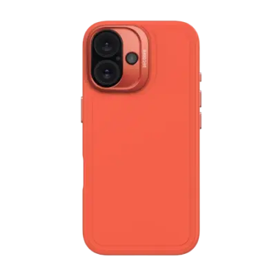 DEKODIRAN PROTIMIKROBNI SILIKONSKI OVITEK ZA MAGSAFE ZA IPHONE 16 - ORANŽEN