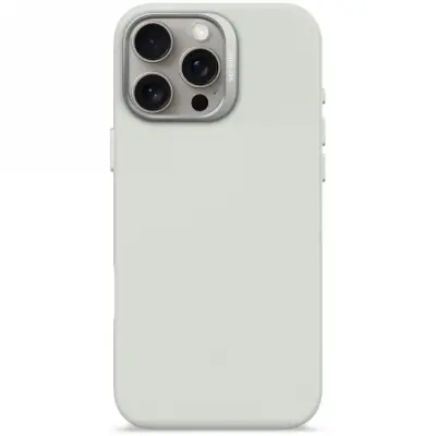ETUI DECODED ANTIMICROBIAL SILICONE BACKCOVER Z MAGSAFE DO IPHONE 16 PRO MAX - SZARE