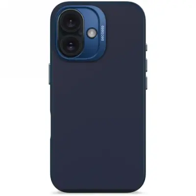 ETUI DECODED ANTIMICROBIAL SILICONE BACKCOVER Z MAGSAFE DO IPHONE 16 - GRANATOWE