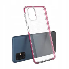 VZMETNO OHIŠJE OHIŠJE Z OKVIRJEM ZA SAMSUNG GALAXY M51 LIGHT PINK