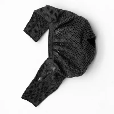 Mačja nagobčnica: Maska za preprečevanje ugrizov in nego, ki diha Black L