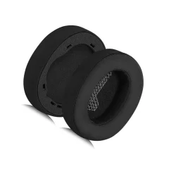 Nadomestne blazinice za ušesa za JBL LIVE 650BTNC, črna ledena svilena tkanina, 2 kosa