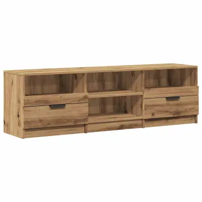 vidaXL TV omarica artisan hrast 150x33,5x45 cm inženirski les