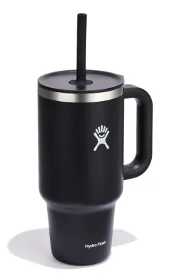 HF-Mug 32oz Vsestranski potovalni kozarec, črn