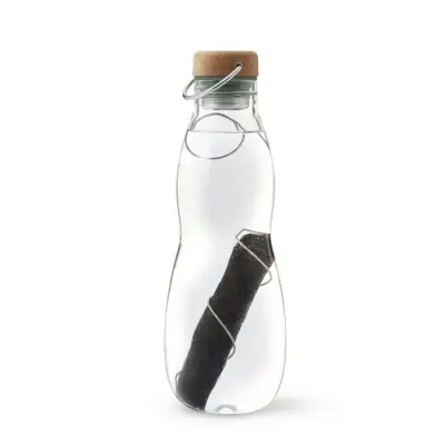 Steklenica za vodo BB-EAU GOOD v ovitku, olivna