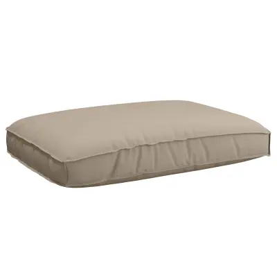vidaXL Blazina za palete za sedež Taupe 120x80x12 cm Oxford tkanina