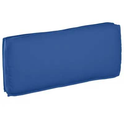 vidaXL Blazina za palete za sedež/nazaj kraljevo modra 120x50x12 cm Oxford tkanina