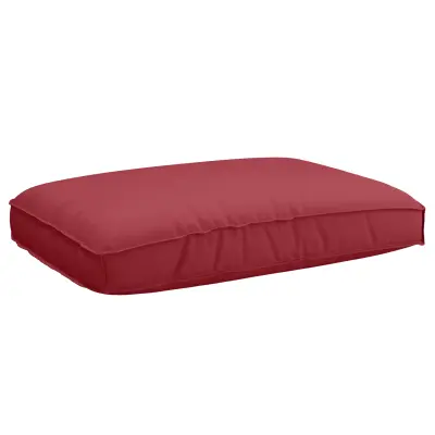 vidaXL Blazina za paleto za sedež vino rdeča 120x80x12 cm Oxford tkanina