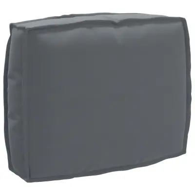 vidaXL Blazina za naslonjalo Antracit 50x40x12 cm Oxford tkanina