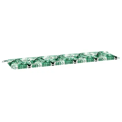 vidaXL Vrtna blazinca z Jakobinskim vzorcem 180x50x4 cm Oxford tkanina
