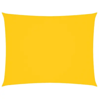 vidaXL Senčno jadro oksford blago pravokotno 3x6 m rumeno