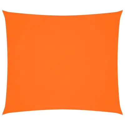 vidaXL Senčno jadro oksford blago pravokotno 2x2,5 m oranžno