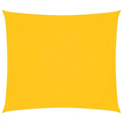 vidaXL Senčno jadro oksford blago pravokotno 2x2,5 m rumeno