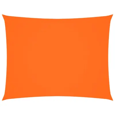 vidaXL Senčno jadro oksford blago pravokotno 2x3 m oranžno