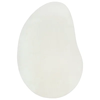 vidaXL Preproga Krem 120x170 cm Poliester Antislip