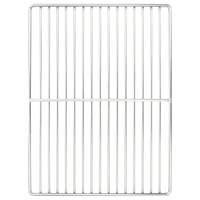 vidaXL pravokotna žar rešetka 40x30 cm iz nerjavečega jekla