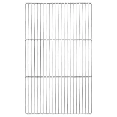 vidaXL Rešetka za žar z ročaji 67x40 cm, iz nerjavečega jekla