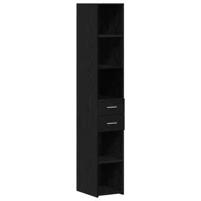 vidaXL Visoki kabinet Artisan hrast 30x42,5x185 cm iz inženirskih materialov