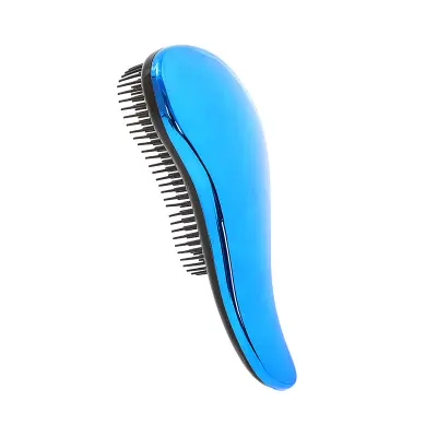 Prenosna krtača za mokre in suhe lase - razčesavanje in volumen Blue