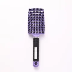 Masažna krtača za oblikovanje las z zračnikom za vse tipe las Purple