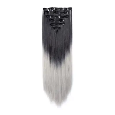 Dolge ravne lasne podaljške s sponkami   Model 9