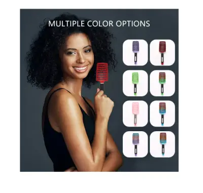 Ergonomska zračna krtača za oblikovanje in masažo lasišča Blue