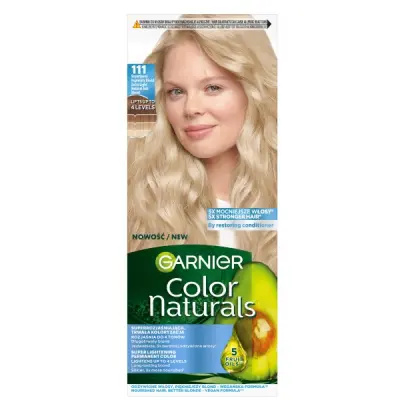 Garnier Color Naturals Barva 111, Super Svetlo Pepelnato Blond, 1 kos