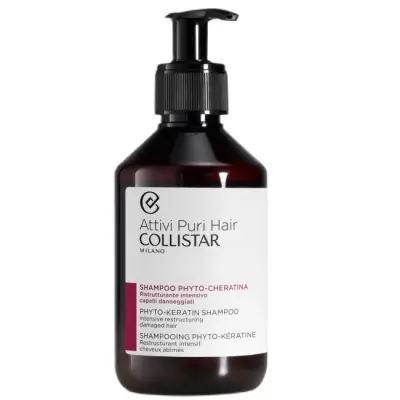 Collistar Attivi Puri Šampon za Lase s Fitokeratinom, 250 ml