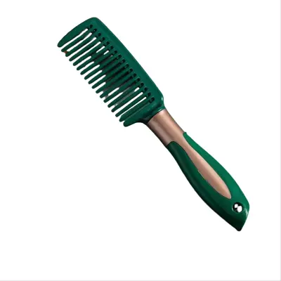 Nova masažna krtača za gladke lase - zelena