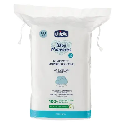 Chicco Baby Moments vatirane blazinice za dojenčke 0m+, 60 kosov