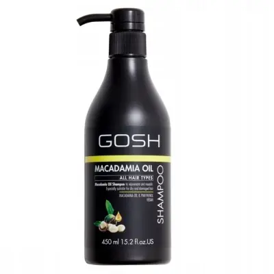 Gosh Šampon s Makadamijevim Oljem za Lase, 450 ml
