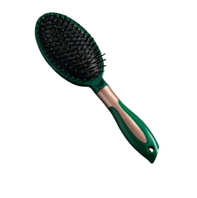 Ovalna masažna krtača z zračnim blazinico za nego las in lasišča