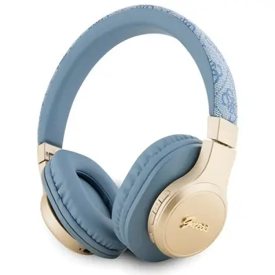 NAUŠESNE SLUŠALKE GUESS 4G SCRIPTE BLUETOOTH - MODRE
