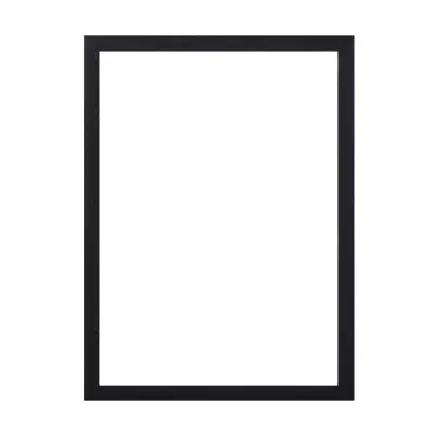 Komplet okvirjev za fotografije, ki se prilegajo vsakemu dekorju (5 kosov) | FRAMEMAG Črna