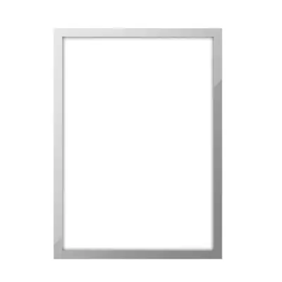 Komplet okvirjev za fotografije, ki se prilegajo vsakemu dekorju (5 kosov) | FRAMEMAG Srebrna