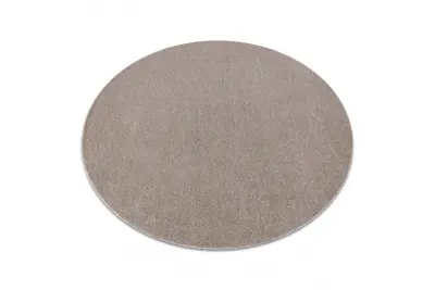 ETON PLUS bež ratas tepih, enobarven, enoten, gladek cercle 150 cm