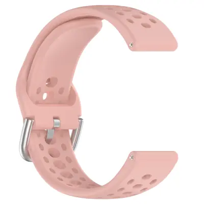 Pašček za Amazfit Active 2 - Zračen silikonski športni nadomestni pašček Pink
