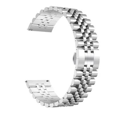 Univerzalni kovinski pašček za uro za Huawei/Samsung Silver 20 mm