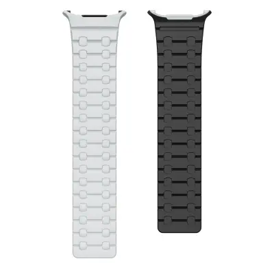 Eleganten silikonski pašček za Samsung Watch Ultra 47mm Grey
