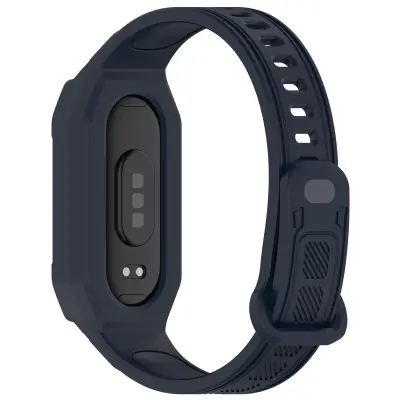 Univerzalni silikonski pašček za Xiaomi Mi Band 9, 8, 7, 6, 5 Blue