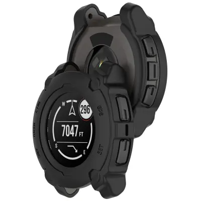 Garmin Instinct E (45mm) Silikonska Zaščitna Maska - Črna